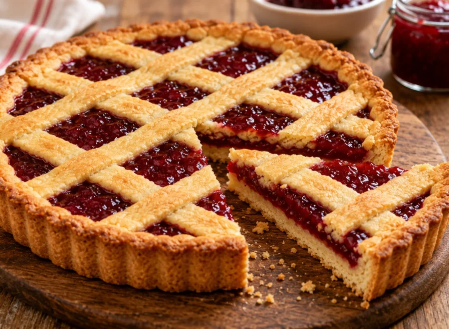 Crostata alla confettura: Cuoci e lascia raffreddare