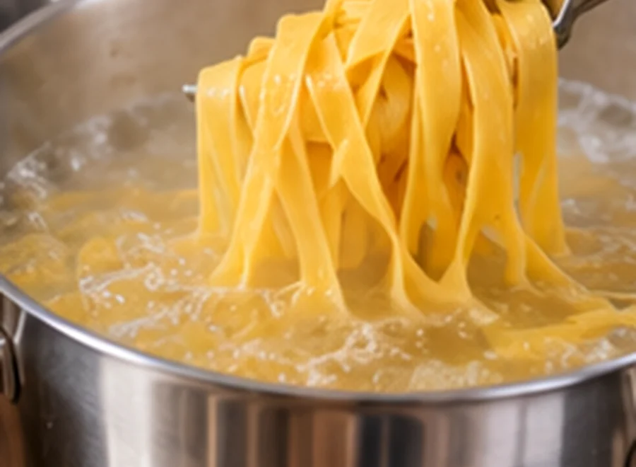 Tagliatelle al ragù alla bolognese: Cuoci le tagliatelle